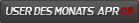 User des Monats April 08