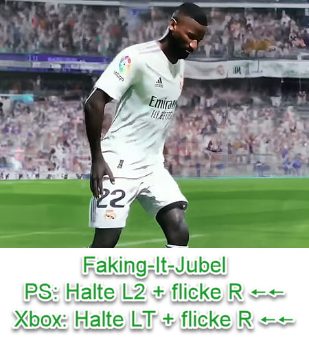 EA SPORTS FC 24 Torjubel Faking It
