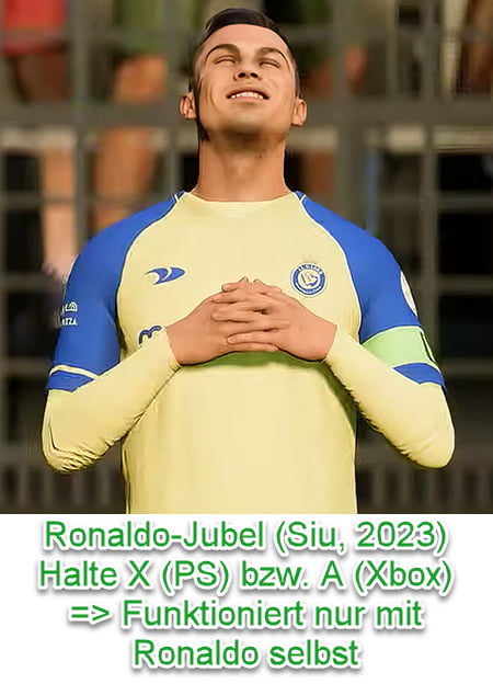 EA SPORTS FC 24 Ronaldo-Jubel (Siu, 2023)