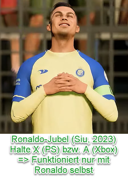 EA SPORTS FC 25 Ronaldo-Jubel (Siu, 2023)