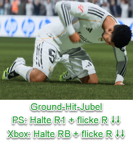 EA SPORTS FC 26 Ground-Hit-Jubel