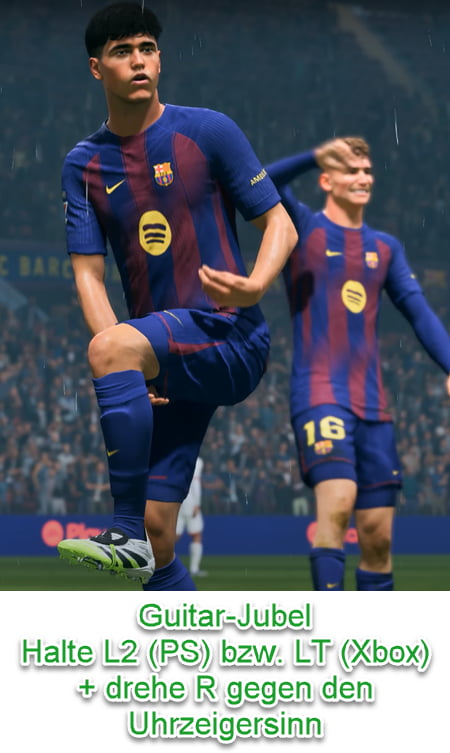 EA SPORTS FC 26 Guitar-Jubel