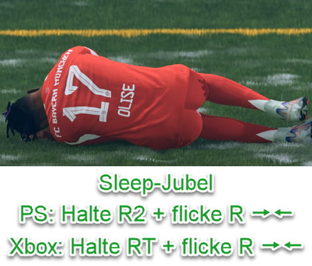 EA SPORTS FC 26 Sleep-Jubel