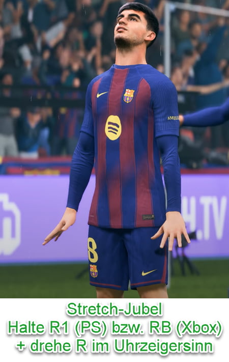 EA SPORTS FC 26 Stretch-Jubel