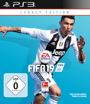 Legacy Edition für PlayStation 3: Am 28. September 2018 erschienen. Kaum Änderungen zu FIFA 18, PS4 Version enthält deutlich mehr Funktionen