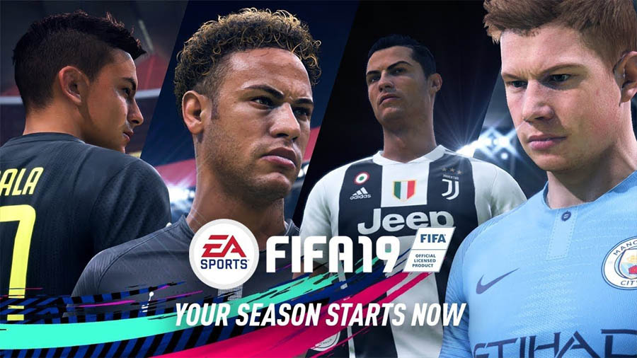 FIFA 19 erscheint in der modernsten Fassung für PS4, Xbox One und PC, in einer älteren Fassung auch für Xbox 360 und PS3