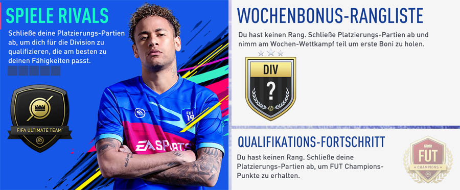 Division Rivals: Zeige dein Können gegen andere Mitspieler und qualifiziere dich für die FUT Champions Weekend League