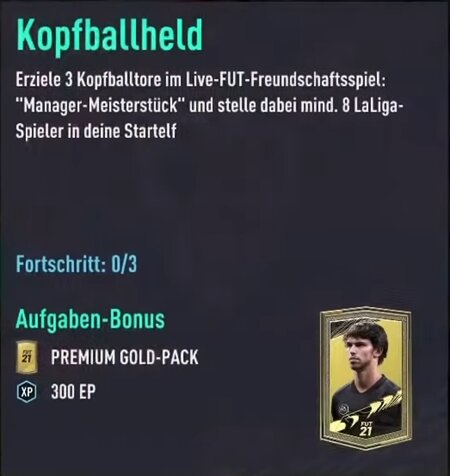 EA FC 25 Kopfball-Aufgabe