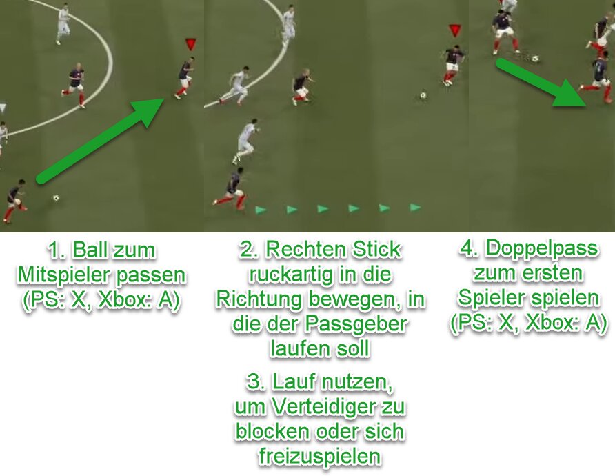 EA SPORTS FC 25 Richtungs-Doppelpass