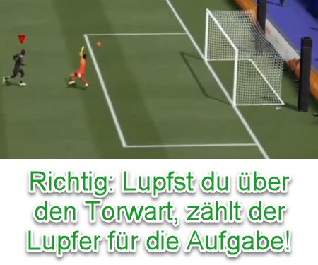 EA SPORTS FC 25 Lupfer zählt nicht Lösung
