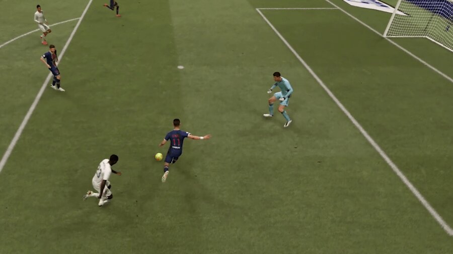 EA SPORTS FC 25 angeschnittener Schuss