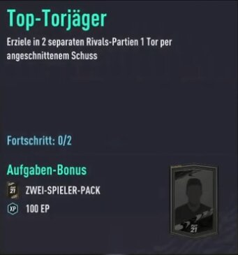 EA FC 25 Finesse-Shot-Aufgabe