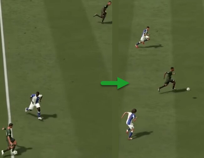 EA SPORTS FC 25 Langer Steilpass