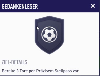 EA FC 25 Präziser-Steilpass-Aufgabe
