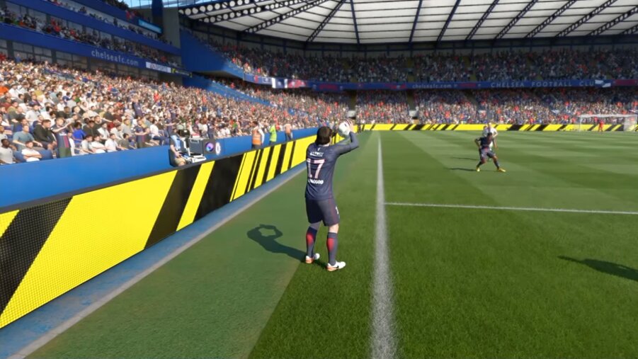 EA SPORTS FC 24 Fake-Einwurf