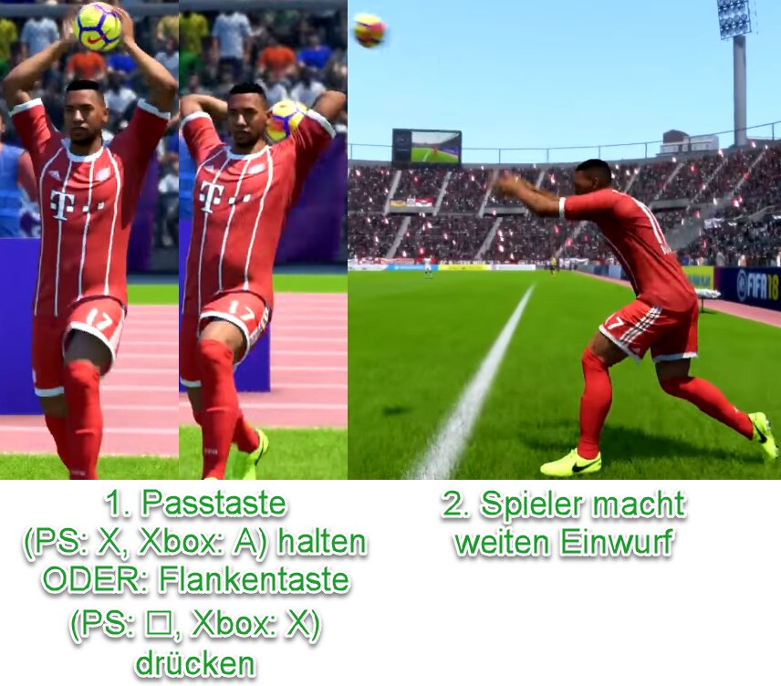 EA FC 24 Weiter Einwurf