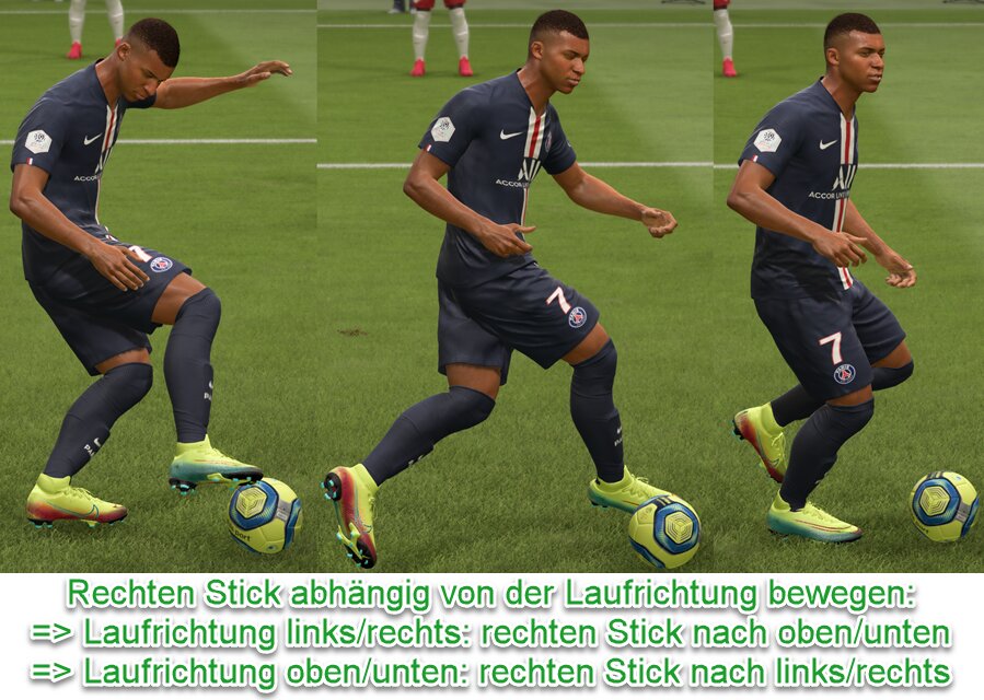 EA SPORTS FC 25 Ballrolle Tastenkombination