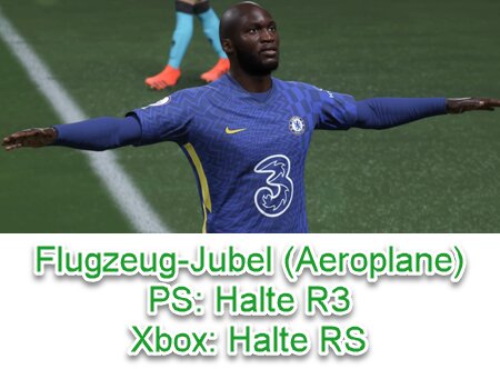 FIFA 23 Flugzeug-Jubel
