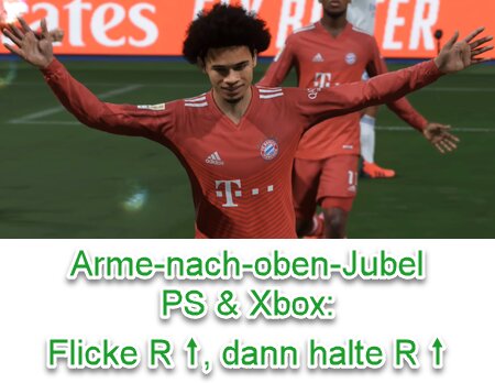 EA SPORTS FC 24 Arme-nach-oben-Jubel (Arms Pointing Up)