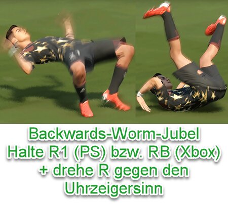 EA SPORTS FC 24 Backwards-Worm-Jubel