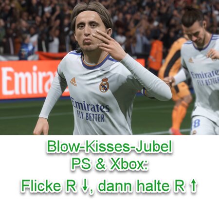 EA SPORTS FC 25 Blow-Kisses-Jubel