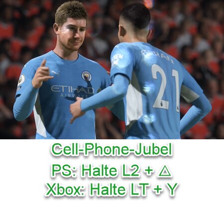 FIFA 23 Cell-Phone-Jubel