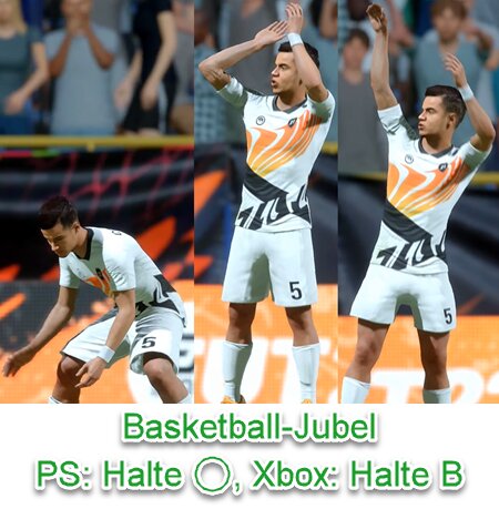 EA SPORTS FC 25 Basketball-Jubel (Korb-Jubel, Clutch)