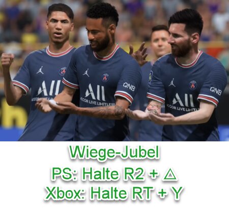 EA SPORTS FC 25 Wiege-Jubel (Cradle Swing)