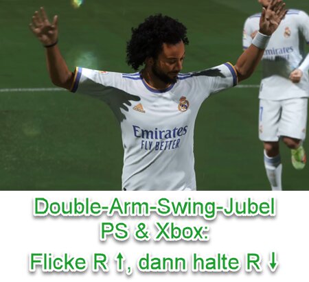 EA SPORTS FC 24 Double-Arm-Swing-Jubel