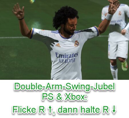 EA SPORTS FC 25 Double-Arm-Swing-Jubel