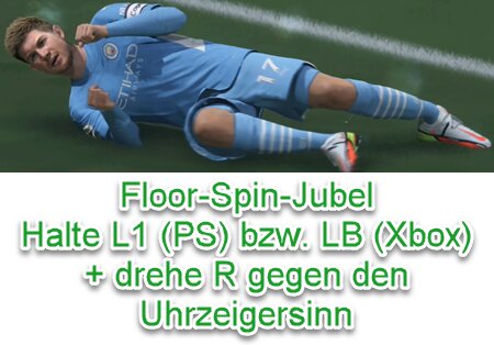 EA SPORTS FC 24 Floor-Spin-Jubel