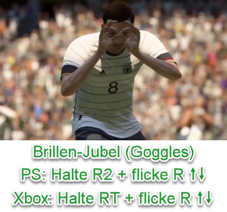 EA SPORTS FC 25 Brillen-Jubel (Goggles)