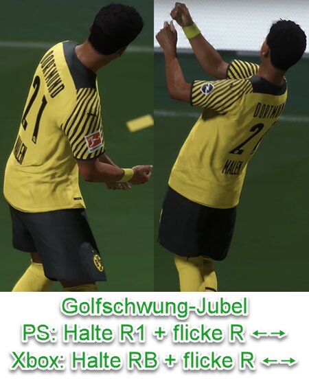 FIFA 23 Golfschwung-Jubel (Golf Swing)