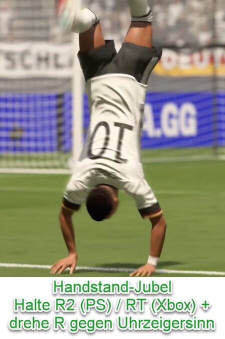 EA SPORTS FC 24 Handstand-Jubel