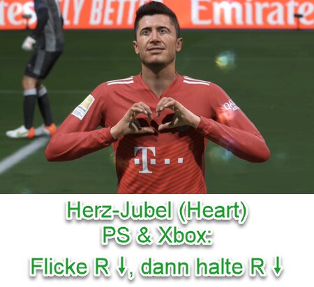 FIFA 23 Herz-Jubel (Heart Symbol)