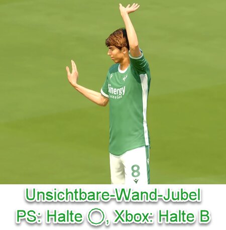 EA SPORTS FC 25 Unsichtbare-Wand-Jubel (Invisible Wall)