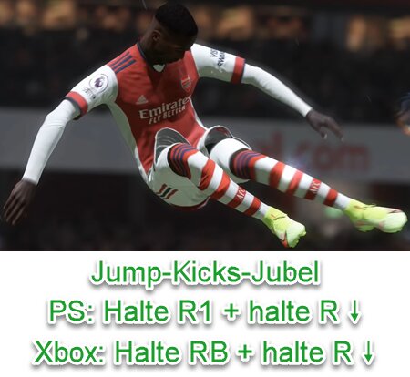EA SPORTS FC 25 Jump-Kicks-Jubel
