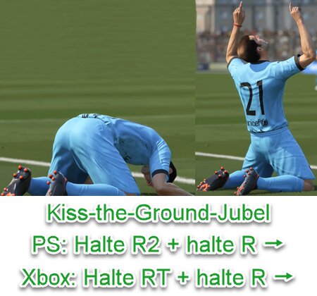 FIFA 23 Kiss-the-Ground-Jubel