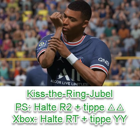 EA SPORTS FC 24 Kiss-the-Ring-Jubel