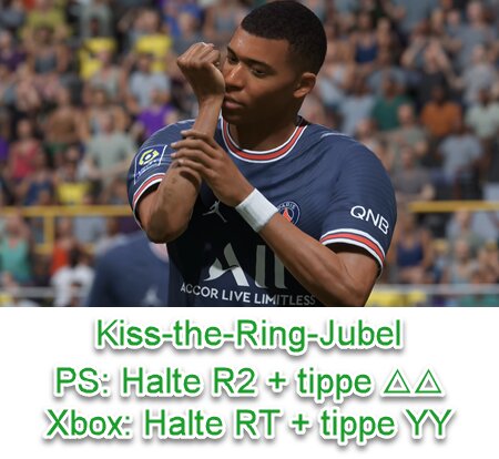 EA SPORTS FC 25 Kiss-the-Ring-Jubel