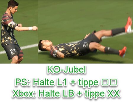 EA SPORTS FC 24 KO-Jubel