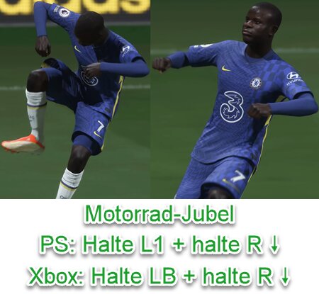 FIFA 22 Motorrad-Jubel (Motorbike)