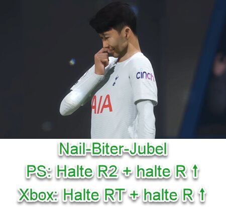 FC 24 Nail-Biter-Jubel (Nägelkauen)