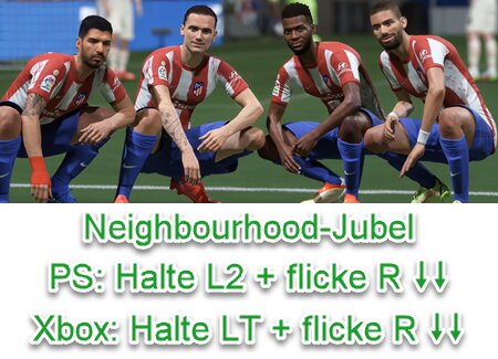 FIFA 23 Neighbourhood-Jubel (Nachbarschaft, wie Zuhause)