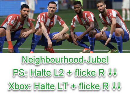 EA SPORTS FC 25 Neighbourhood-Jubel (Nachbarschaft, wie Zuhause)