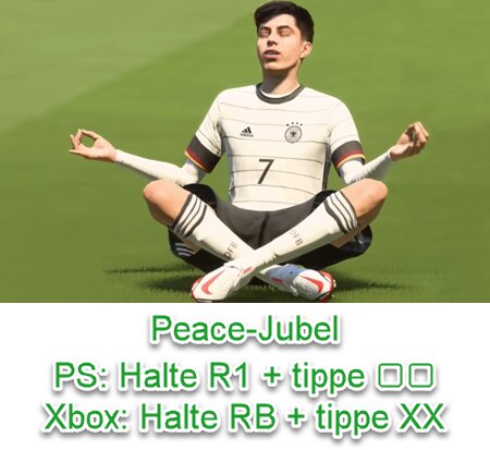 EA SPORTS FC 24 Peace-Jubel