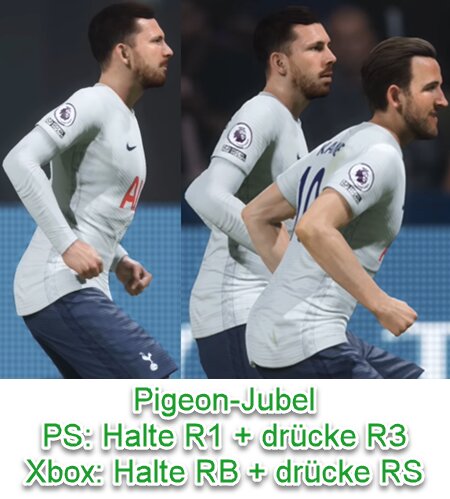 EA SPORTS FC 24 Pigeon-Jubel (Taube)