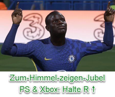 EA SPORTS FC 25 Zum-Himmel-zeigen-Jubel