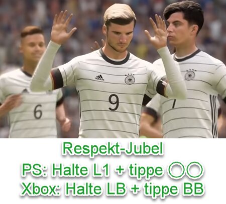 FIFA 23 Respekt-Jubel