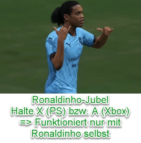 EA SPORTS FC 24 Ronaldinho-Jubel